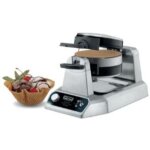 Gaufrier  cornet de glace double - 120 cornets / h - waring