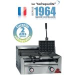 Gaufrier forain rversible gaz - 2 fers - 24 alvoles - sofraca