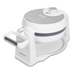 Gaufrier fun gofrestone sphere. rev�tement antiadh�rent rockstone, design circulaire, rotation 180� pour ...