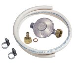 Tuyau caoutchouc gaz butane garantie 5 ans, h. 17 cm - gazinox