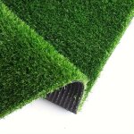 Gazon synth�tique ext�rieur 0, 5x2 m ? hauteur 15 mm, perm�able � l'eau, id�al pour balcon, jardin et ...