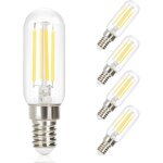 Gbly - 4 pcs ampoules led e14 blanc froid 6000k - �quivalent 4w vintage t25 lampe filament, �conomie ...