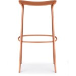Gbshop - tabouret design, tabouret design indoor / outdoor trick - 65 cm terracotta en metal, scab design ...