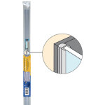 Geb - joint ct de porte de douche tubulaire 1, 95m pour porte 5  8 mm d'paisseur