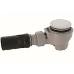 Geberit accessoires - garniture d?�vacuation de douche d52 avec cache de la bonde d?�vacuation, chrome ...