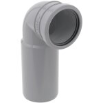 Geberit - coude de raccordement 90� wc �100mm h23cm