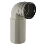Geberit - coude de raccordement 90 wc 100mm h23cm