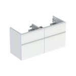 Keramag - geberit icon meuble sous - lavabo double, 4 tiroirs, Keramag - geberit icon meuble sous - lavabo double, 4 tiroirs,