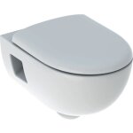 Geberit - pack wc suspendu r�nova semi - car�n� sans bride 54cm avec abattant blanc - g�b�rit