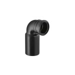 Coude d'vacuation 90 geberit raccordement pe pour wc suspendu