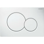 Plaque de dclenchement double touche sigma 01 blanche compatible bti sigma duofix up 320 et 720 geberit ...