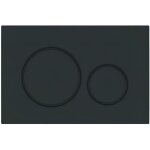 Pour geberit plaque de d�clenchement sigma 20 - noir mat
