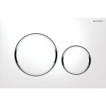 Plaque de dclenchement wc geberit duofix sigma 20 - 115. 882. kj. 1 - blanc et chrom