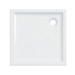 Geberit - receveur bastia cramique  poser ou  encastrer france - blanc brillant 70x70x7cm
