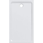 Geberit - receveur melua extra - plat rectangulaire � poser ou � encastrer 100x80 blanc