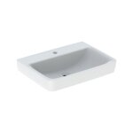 Keramag - geberit renova plan, lavabo, 65x48 cm, 1 trou pour robinet, sans