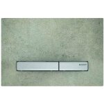 Geberit sigma50 - plaque de dclenchement 2 touches, dcor bton / chrome 115. 788. jv. 2