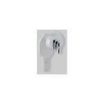 Accessoires - siphon � encastrer pour appareils, avec un raccord, bo�tier � encastrer, blanc alpin 152. ...