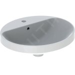 Geberit - variform - vasque � encastrer 500x450 mm, avec trop - plein, trou pour robinetterie, blanc ...