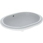 Geberit - variform - vasque � encastrer 610x460 mm, avec trop - plein, blanc 500. 756. 01. 2