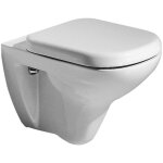 Geberit - abattant wc renova plan charni�res inox, avec amortisseur blanc