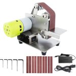 Lifcausal - geevorks mini sableuse  courroie lectrique 7 vitesses avec 10 courroies de sablage pour ...