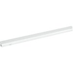 Gefom - r�glette ip20 avec interrupteur et connecteur, 8w, 800 lumens, longueur 60 cm