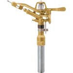 Geka - arroseur circulaire et à secteurs v65s d. 35 m g1 po. fe laiton avec pointes sur pied Geka - arroseur circulaire et à secteurs v65s d. 35 m g1 po. fe laiton avec pointes sur pied