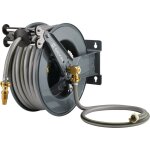 Geka - enrouleur tuyau automatique pa30sk avec tuyau 3 4 30m + 2m et armature plus