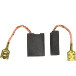 Geko balais de charbon noirs 6x16x21. 5 mm pour meuleuse