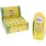 Gel d�sodorisant � la citronnelle 125g ? r�pulsif naturel contre moustiques ? parfum frais ? pot compact ...