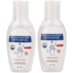 Gel nettoyant mains sans eau portable 50ml x 2 pi�ces