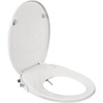 Abattant wc lavant cleanea blanc