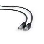 Gembird - cordon de raccordement cat. 5e utp 3 m pp12 - 3m noir (pp12 - 3m / bk)