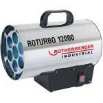 Générateur d'air chaud - roturbo 12000 - argent - rothenberger Générateur d'air chaud - roturbo 12000 - argent - rothenberger