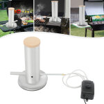 G�n�rateur de fum�e froide �lectrique avec couvercle et pompe � air, fumoir portable pour barbecue, g�n�rateur ...