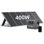G�n�rateur solaire - aferiy - 2400w - panneau pliable 400w - lifepo4 2048wh - onduleur mppt ip65