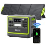 G�n�rateur solaire �lectrique - fossibot - f2400 - 2048wh - 2400w - portable et r�sistant ip68