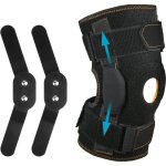 Genouillère articulée réglable, genouillère rotulienne et ligamentaire avec stabilisateurs latéraux et ... Genouillère articulée réglable, genouillère rotulienne et ligamentaire avec stabilisateurs latéraux et ...