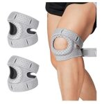 Genouill�re orthop�dique, genouill�re rotulienne r�glable, 1 paire, pour coureurs, joueurs de tennis ...