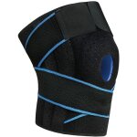 Genouillère de sport, genouillère avec stabilisateurs latéraux et coussinets en caoutchouc, réglable ... Genouillère de sport, genouillère avec stabilisateurs latéraux et coussinets en caoutchouc, réglable ...