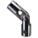 Genouilli�re, articulation de volet roulant, pour tige d. 12 et tringle 12 mm, acier chrom� -