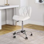 Geo chaise de bureau cuir synthétique réglable fauteuil bureau ordinateur siège pivotant rembourré h ... Geo chaise de bureau cuir synthétique réglable fauteuil bureau ordinateur siège pivotant rembourré h ...