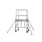 Geruest experten - echafaudage roulant acier : hauteur de travail maximale de 2. 90m - 12538