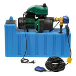 Pompe&moteur - gestionnaire eau de pluie pilotus 25l - 230v