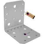 Gezu impex equerre d'assemblage galvanis� 105 x 105 x 90 mm renforc�e connecteurs m�tal fixation pour ...