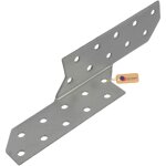 Gezu impex support de poteau � enfoncer galvanis� � chaud 101 x 101 x 750 mm douille enfoncer piquet ...