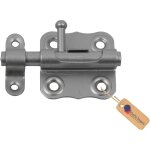 Gezu impex verrou de box galvanis� 40 x 40 mm targette de porte blind�e fermeture p�ne coulissant loquet ...