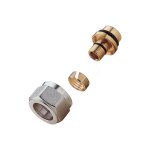 Adaptateur pour tube pe / réticulé diamètre 16 calibre 18 Adaptateur pour tube pe / réticulé diamètre 16 calibre 18