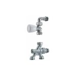 Robinet monotube  canne calibre diam. 16, entraxe 3, 5 cm